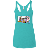 T-Shirts Tahiti Blue / X-Small Do it for Eleven Women's Triblend Racerback Tank