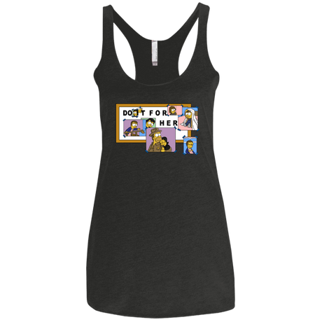 T-Shirts Vintage Black / X-Small Do it for Eleven Women's Triblend Racerback Tank