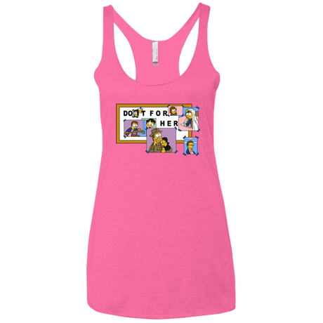 T-Shirts Vintage Pink / X-Small Do it for Eleven Women's Triblend Racerback Tank