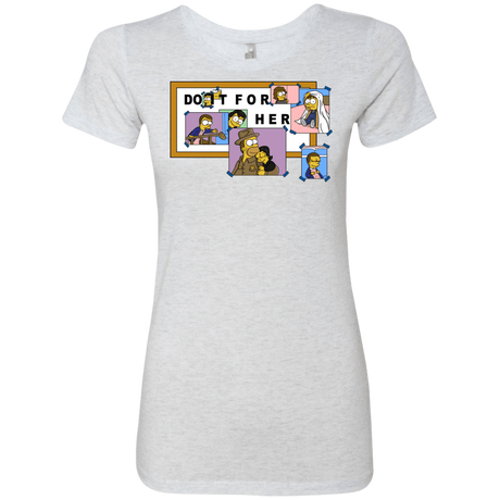 T-Shirts Heather White / S Do it for Eleven Women's Triblend T-Shirt