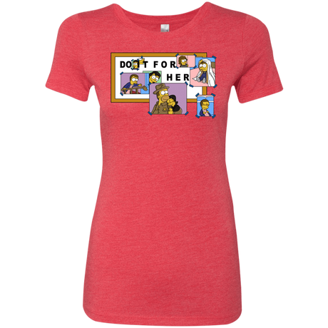 T-Shirts Vintage Red / S Do it for Eleven Women's Triblend T-Shirt