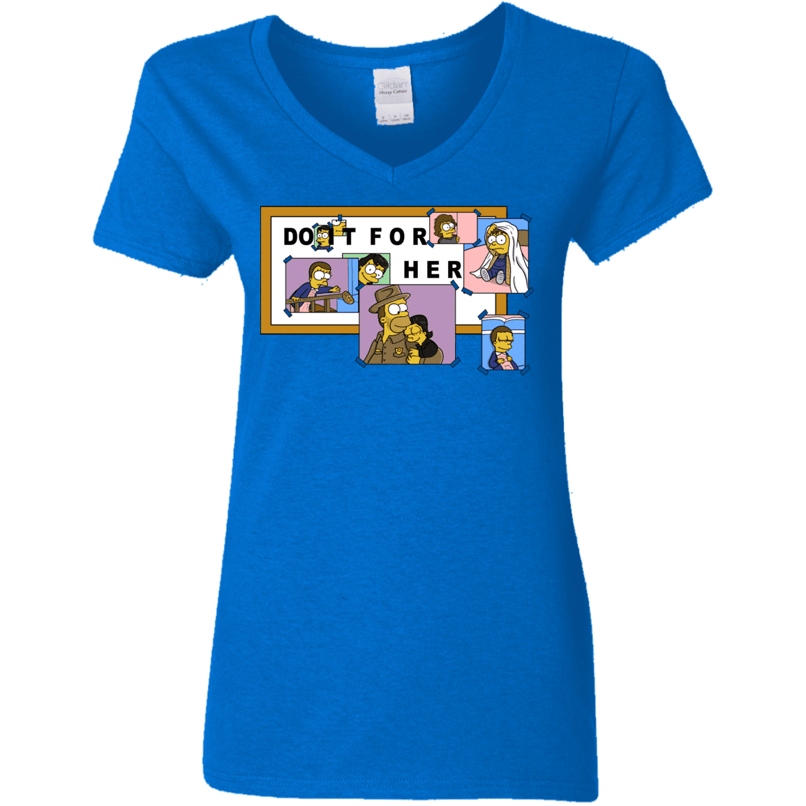 T-Shirts Royal / S Do it for Eleven Women's V-Neck T-Shirt