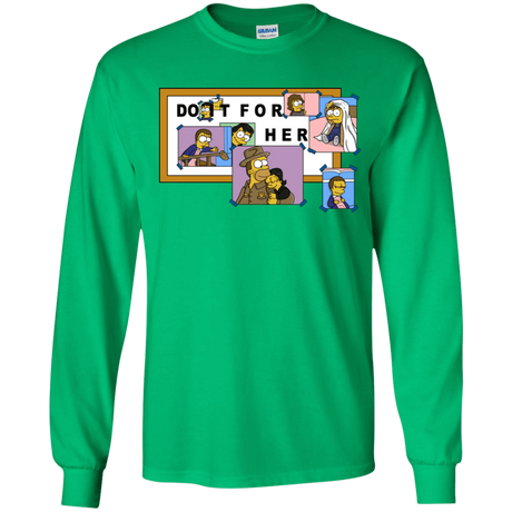 T-Shirts Irish Green / YS Do it for Eleven Youth Long Sleeve T-Shirt