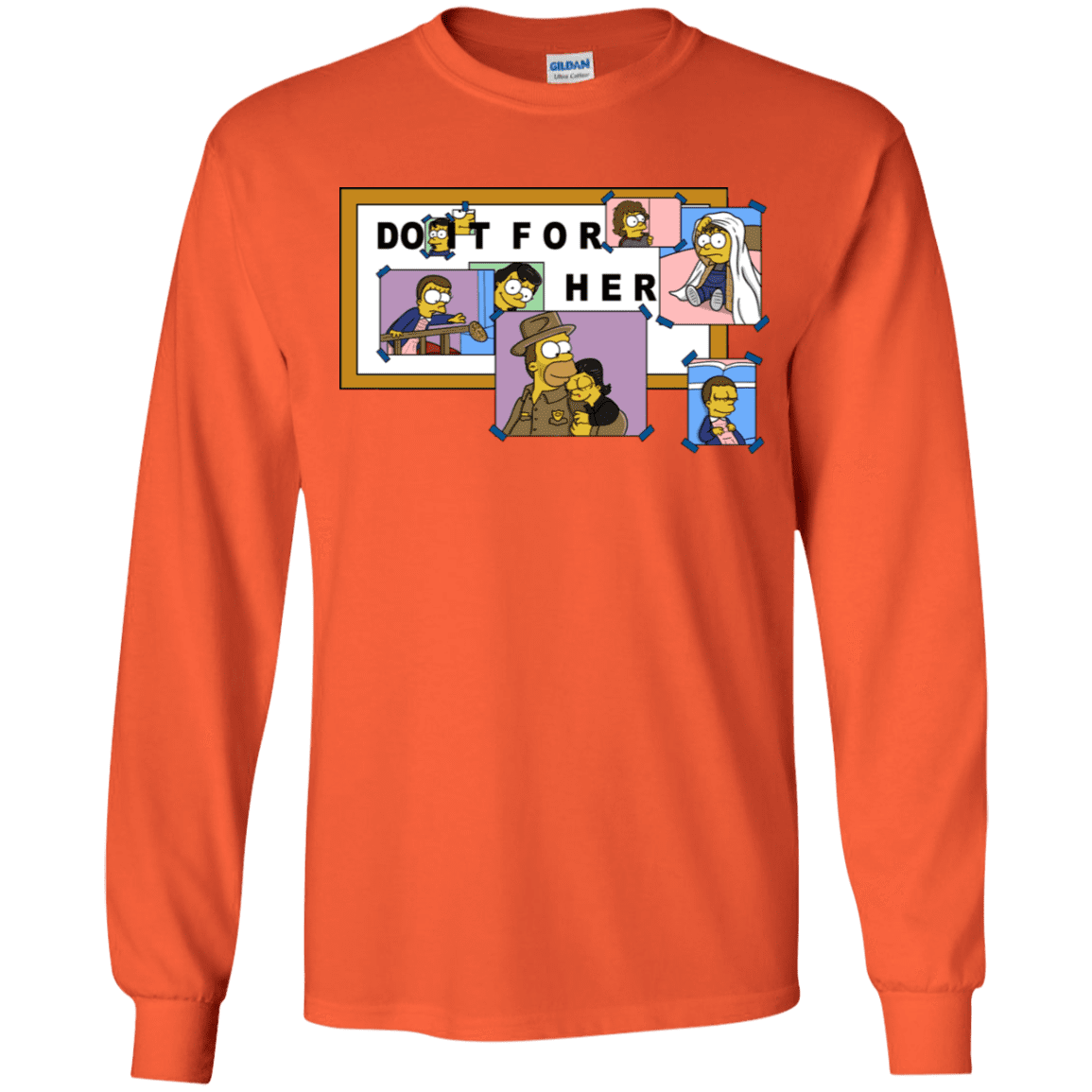 T-Shirts Orange / YS Do it for Eleven Youth Long Sleeve T-Shirt