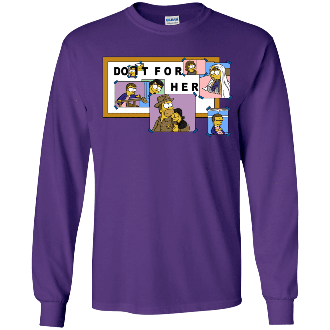 T-Shirts Purple / YS Do it for Eleven Youth Long Sleeve T-Shirt