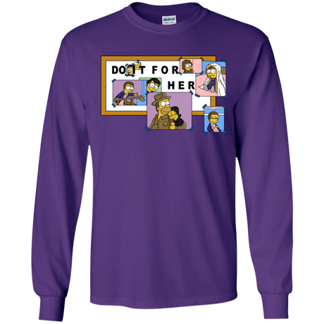 T-Shirts Purple / YS Do it for Eleven Youth Long Sleeve T-Shirt