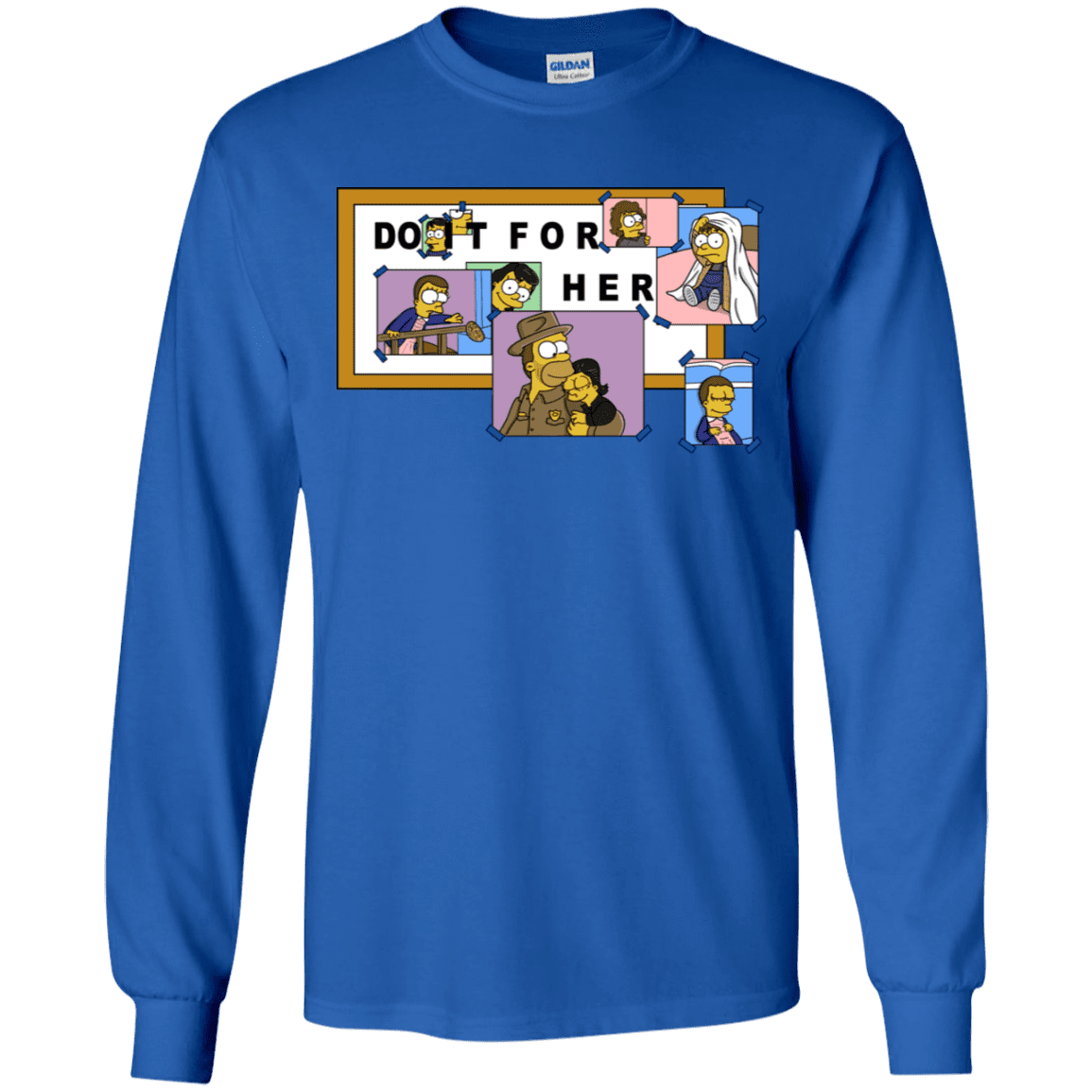 T-Shirts Royal / YS Do it for Eleven Youth Long Sleeve T-Shirt