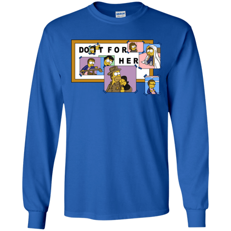 T-Shirts Royal / YS Do it for Eleven Youth Long Sleeve T-Shirt