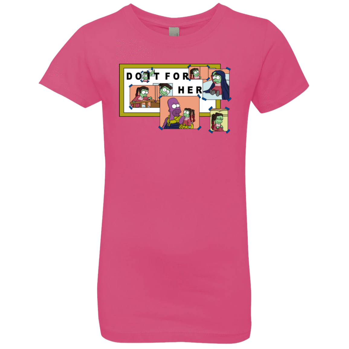 T-Shirts Hot Pink / YXS Do it for Gamora Girls Premium T-Shirt