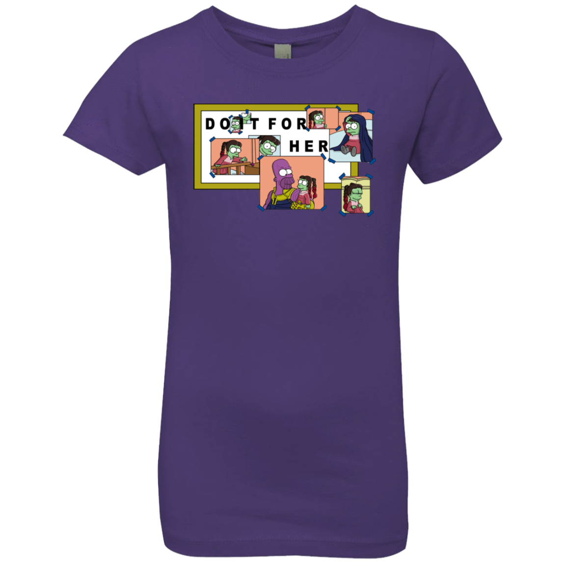 T-Shirts Purple Rush / YXS Do it for Gamora Girls Premium T-Shirt
