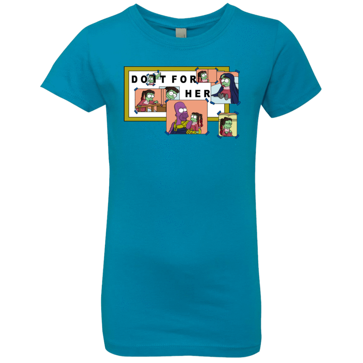 T-Shirts Turquoise / YXS Do it for Gamora Girls Premium T-Shirt