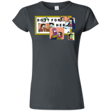 T-Shirts Charcoal / S Do it for Gamora Junior Slimmer-Fit T-Shirt