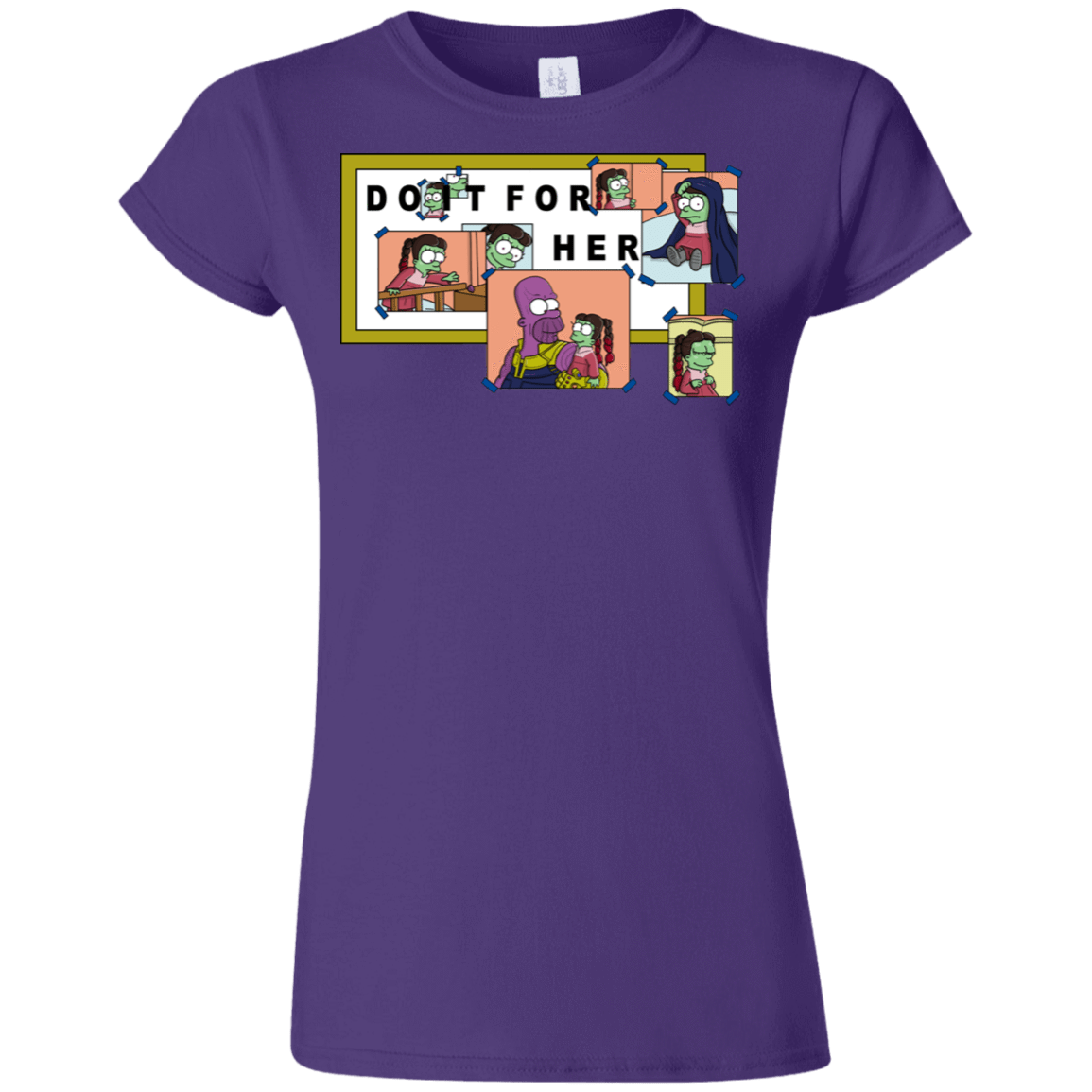 T-Shirts Purple / S Do it for Gamora Junior Slimmer-Fit T-Shirt