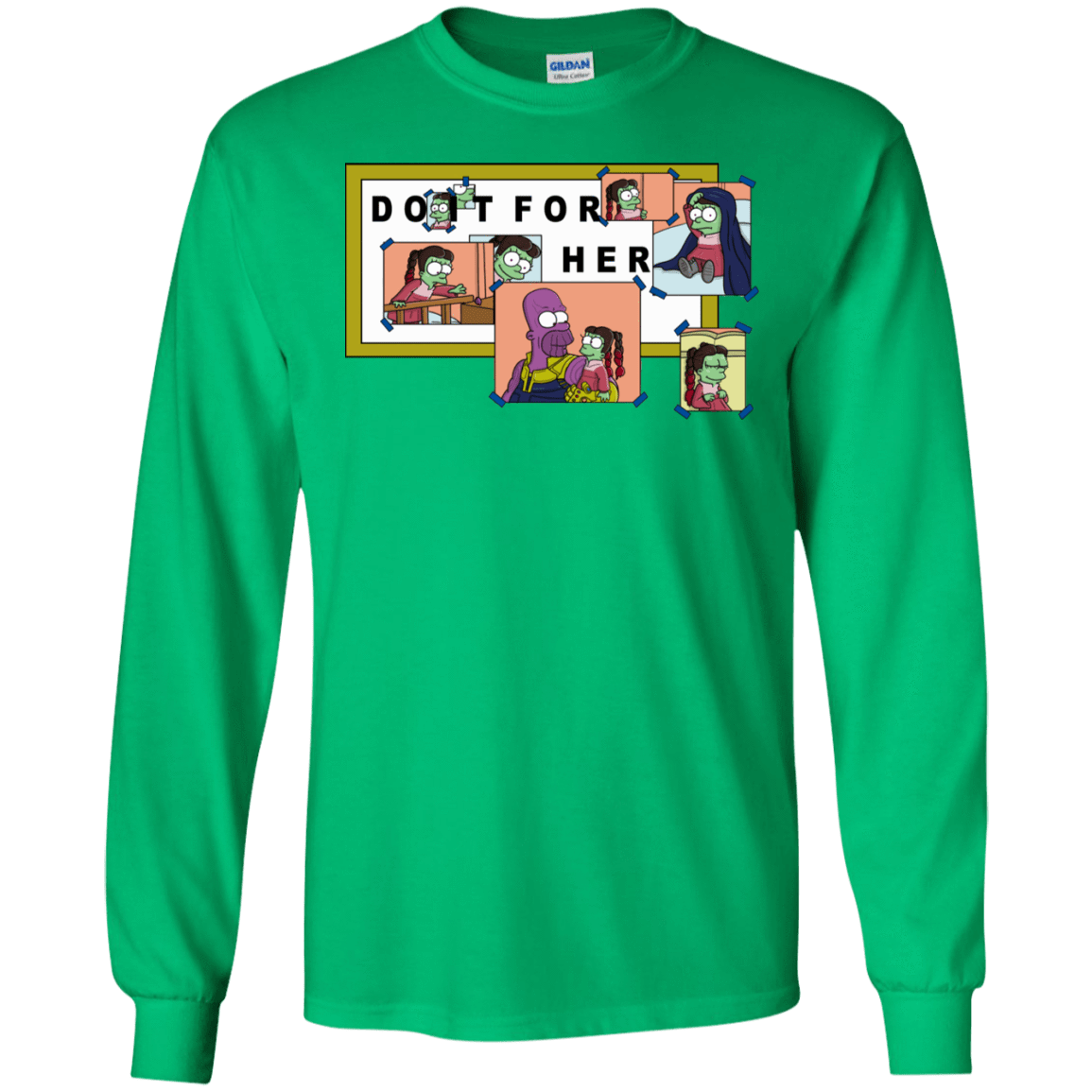 T-Shirts Irish Green / S Do it for Gamora Men's Long Sleeve T-Shirt