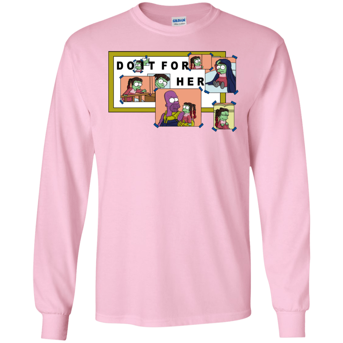 T-Shirts Light Pink / S Do it for Gamora Men's Long Sleeve T-Shirt