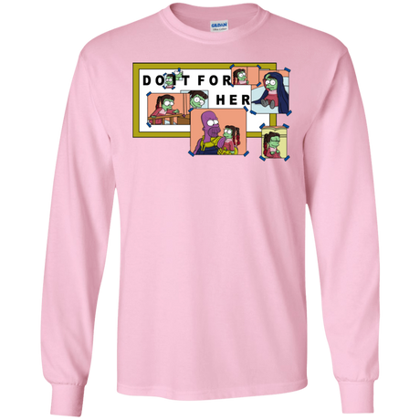 T-Shirts Light Pink / S Do it for Gamora Men's Long Sleeve T-Shirt