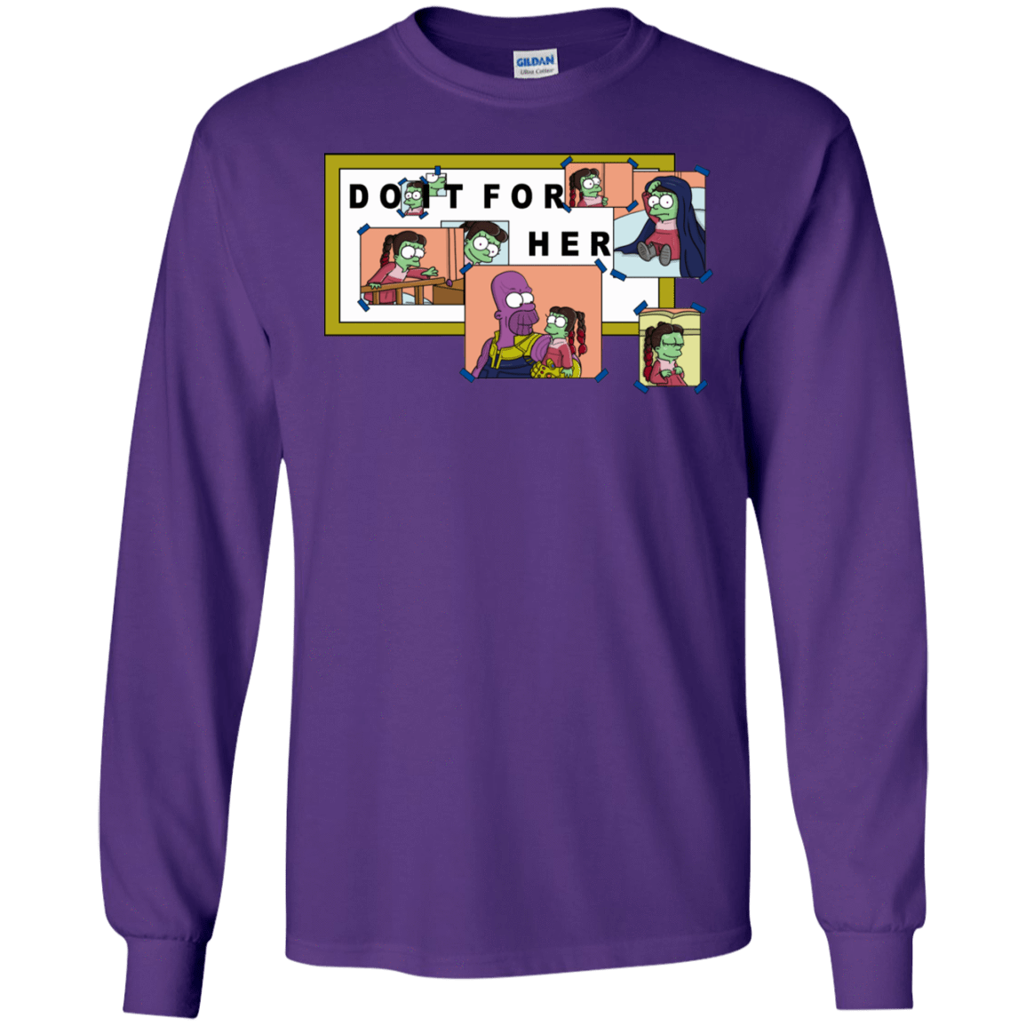 T-Shirts Purple / S Do it for Gamora Men's Long Sleeve T-Shirt