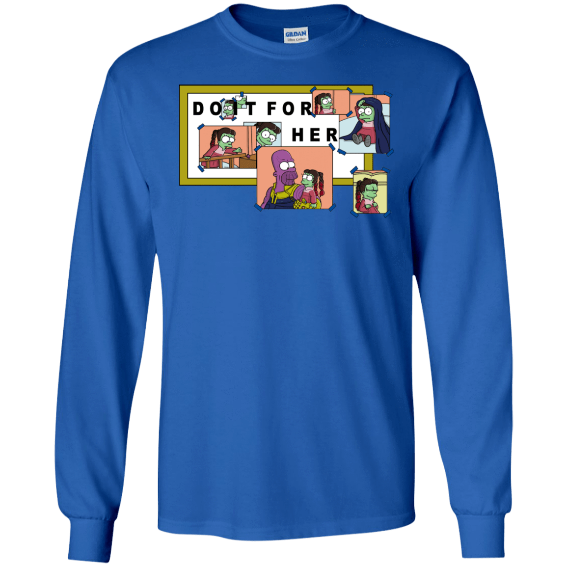 T-Shirts Royal / S Do it for Gamora Men's Long Sleeve T-Shirt