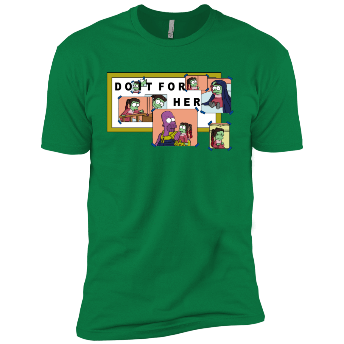 T-Shirts Kelly Green / X-Small Do it for Gamora Men's Premium T-Shirt