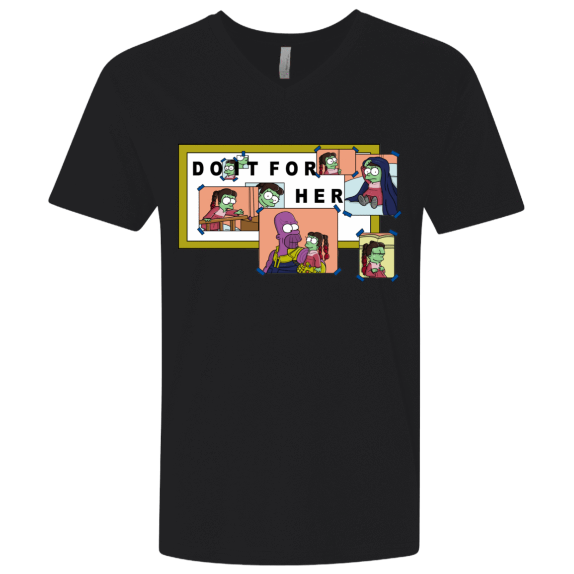 T-Shirts Black / X-Small Do it for Gamora Men's Premium V-Neck