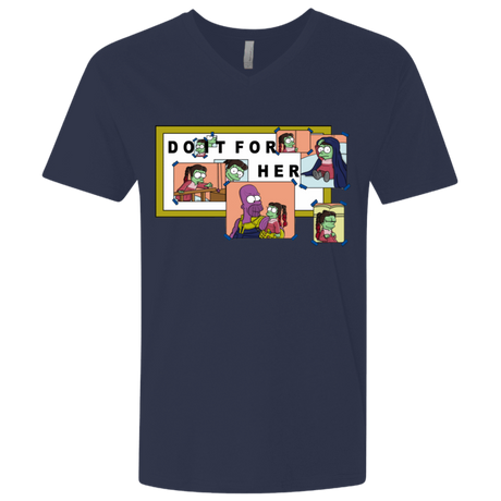 T-Shirts Midnight Navy / X-Small Do it for Gamora Men's Premium V-Neck