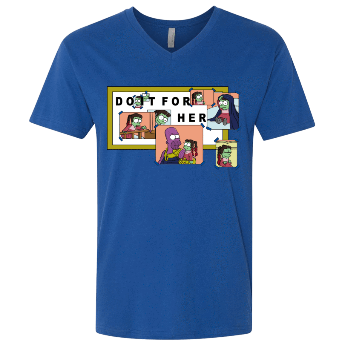 T-Shirts Royal / X-Small Do it for Gamora Men's Premium V-Neck