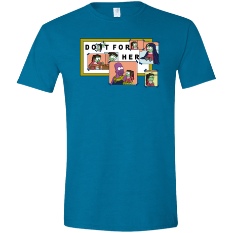 T-Shirts Antique Sapphire / S Do it for Gamora Men's Semi-Fitted Softstyle