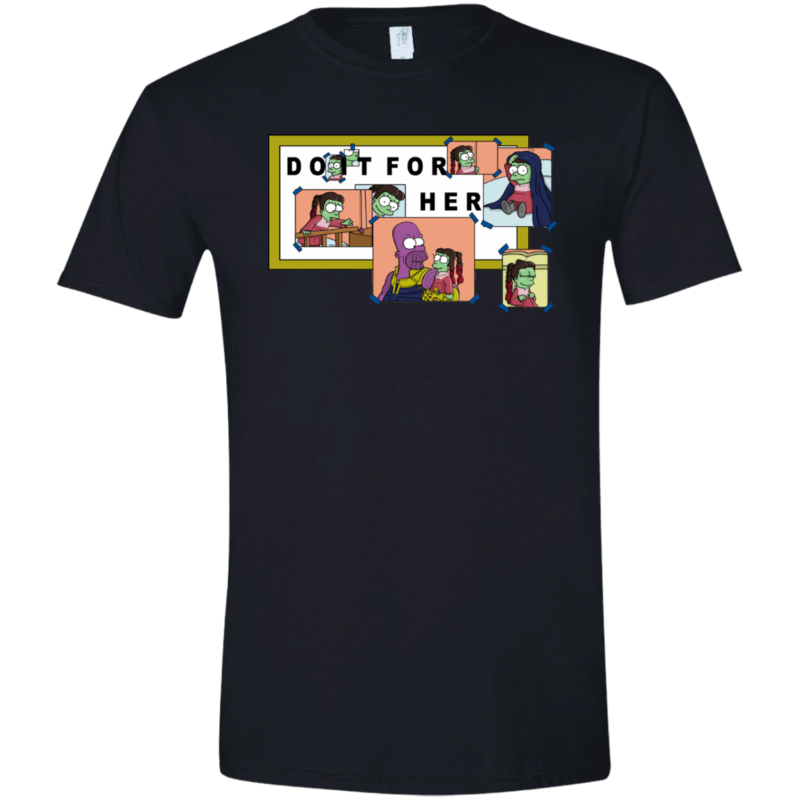 T-Shirts Black / X-Small Do it for Gamora Men's Semi-Fitted Softstyle