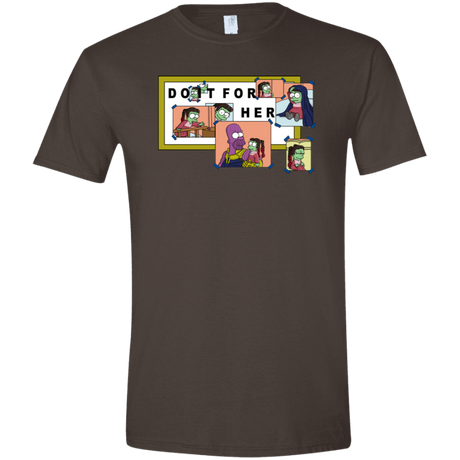 T-Shirts Dark Chocolate / S Do it for Gamora Men's Semi-Fitted Softstyle