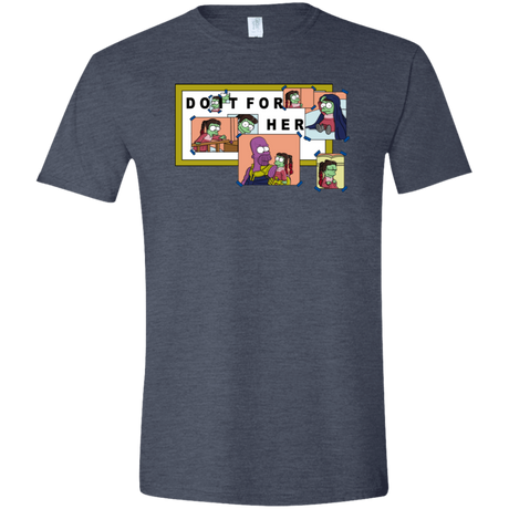 T-Shirts Heather Navy / S Do it for Gamora Men's Semi-Fitted Softstyle