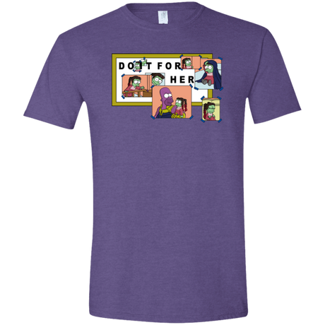 T-Shirts Heather Purple / S Do it for Gamora Men's Semi-Fitted Softstyle