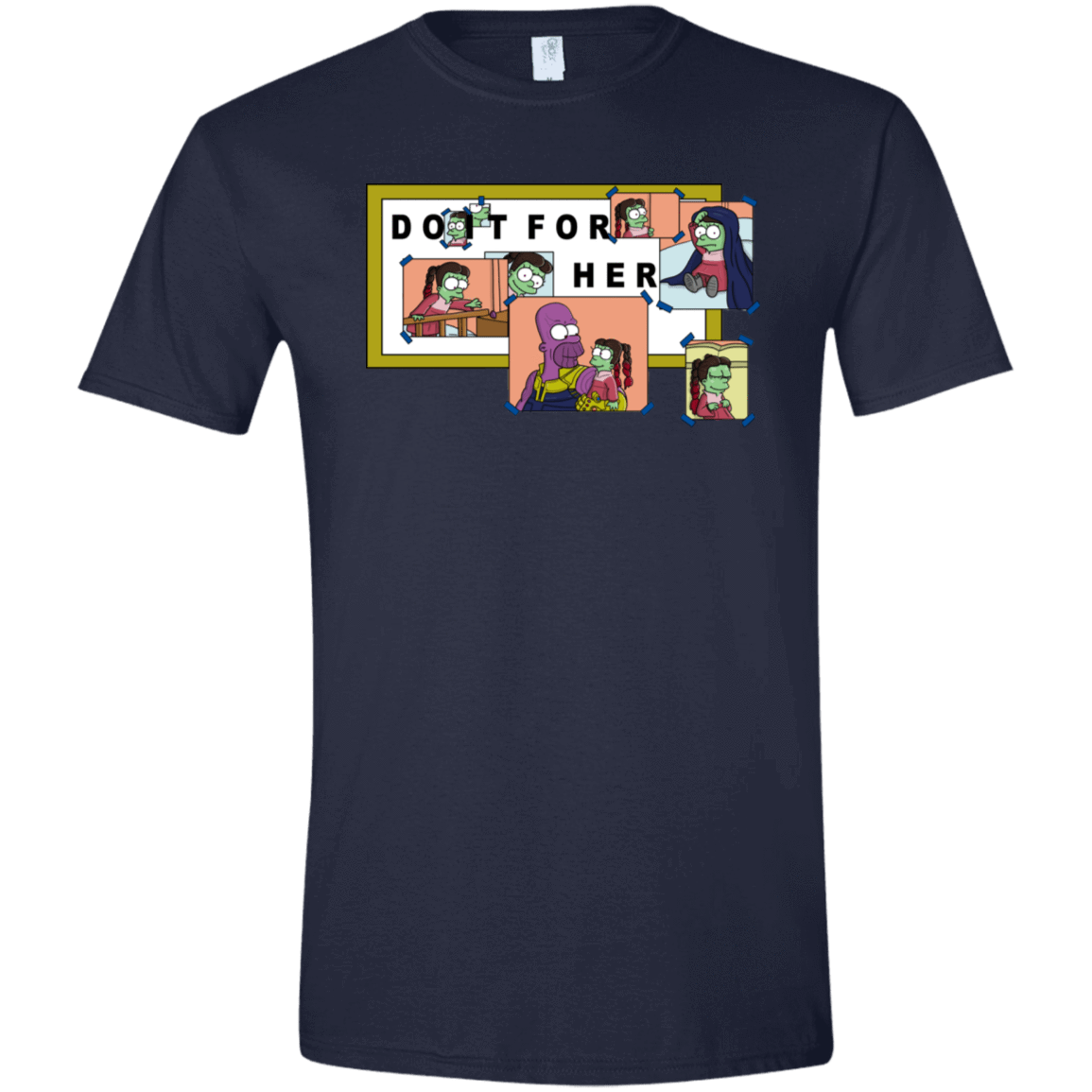 T-Shirts Navy / X-Small Do it for Gamora Men's Semi-Fitted Softstyle