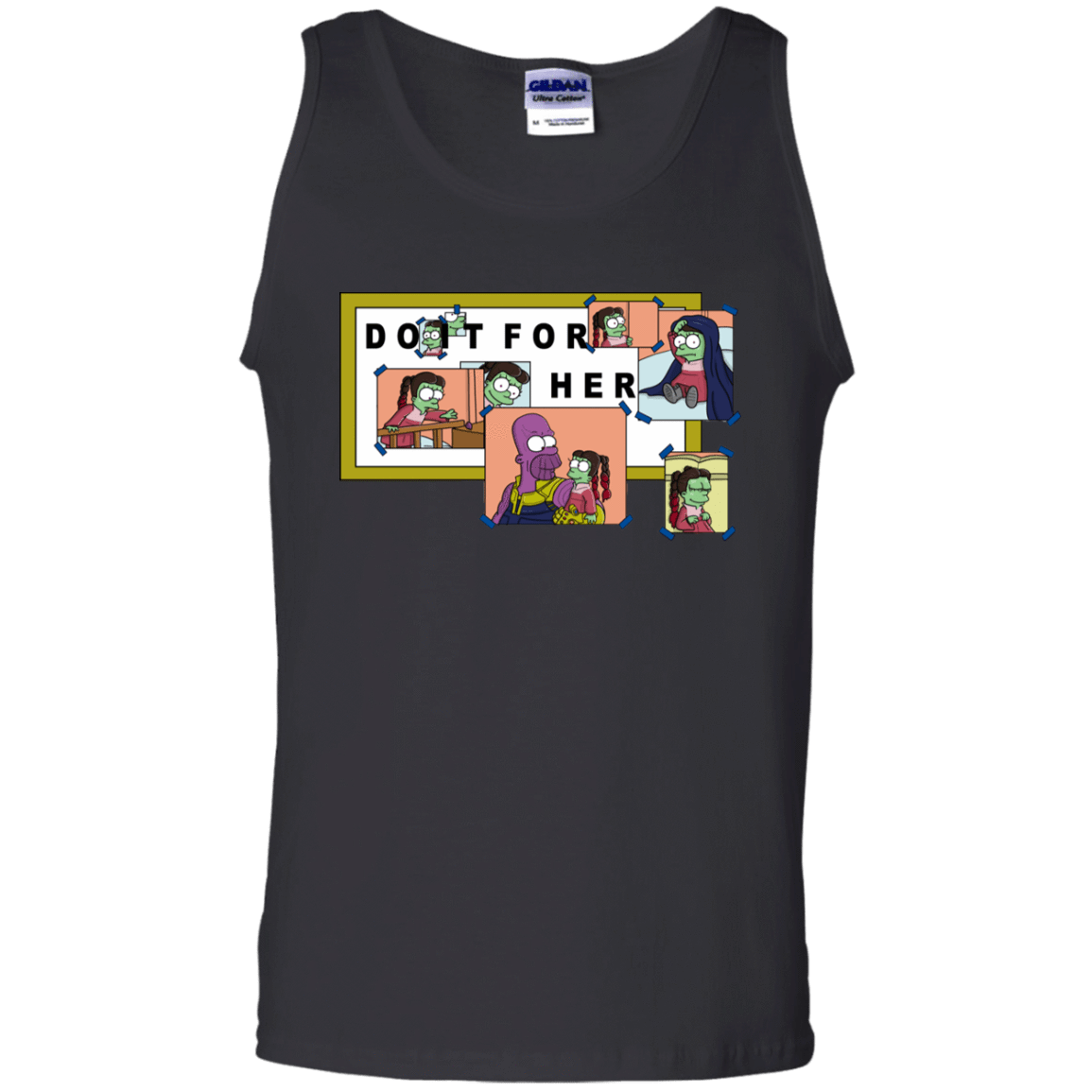 T-Shirts Black / S Do it for Gamora Men's Tank Top