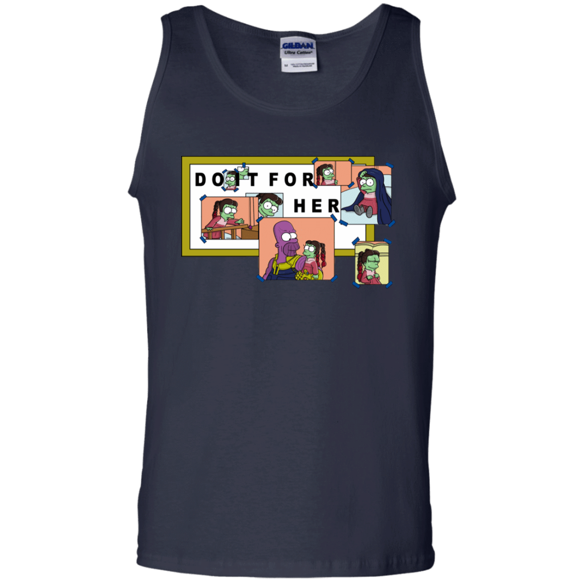 T-Shirts Navy / S Do it for Gamora Men's Tank Top