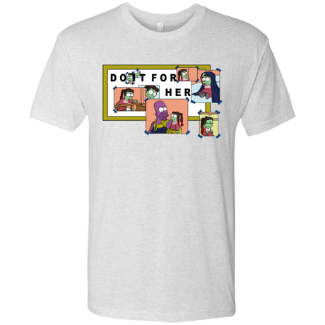 T-Shirts Heather White / S Do it for Gamora Men's Triblend T-Shirt