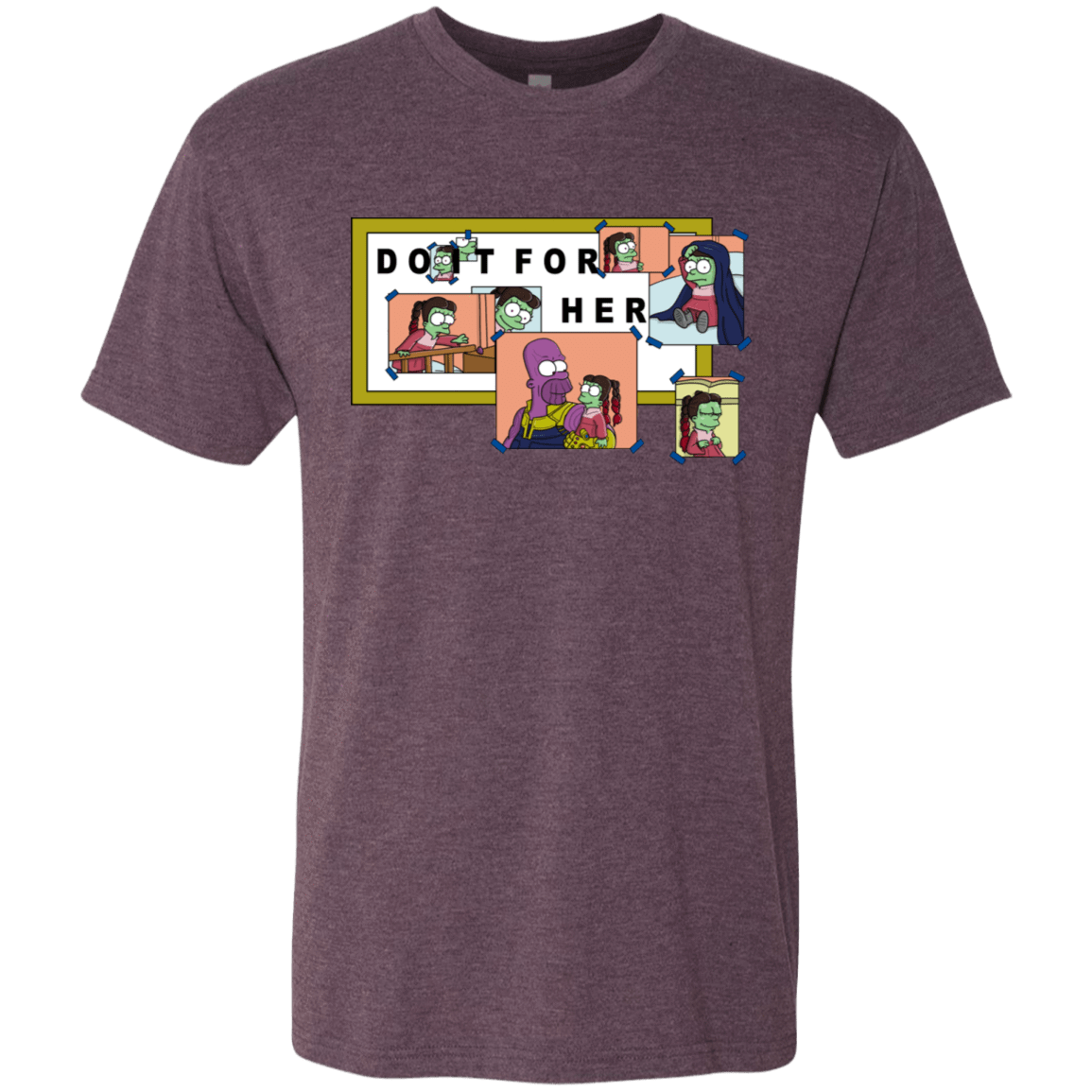 T-Shirts Vintage Purple / S Do it for Gamora Men's Triblend T-Shirt