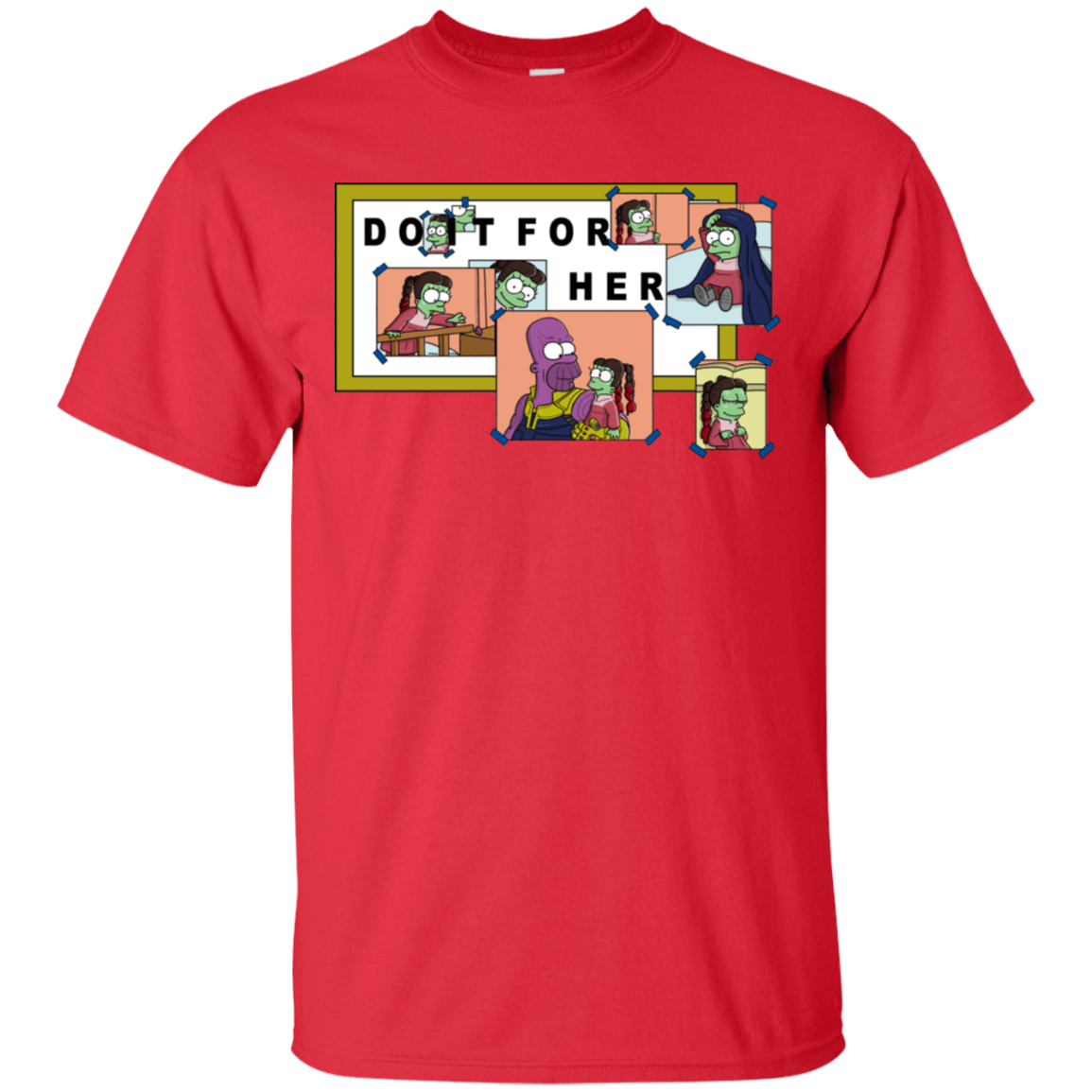 T-Shirts Red / S Do it for Gamora T-Shirt
