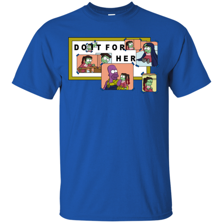 T-Shirts Royal / S Do it for Gamora T-Shirt