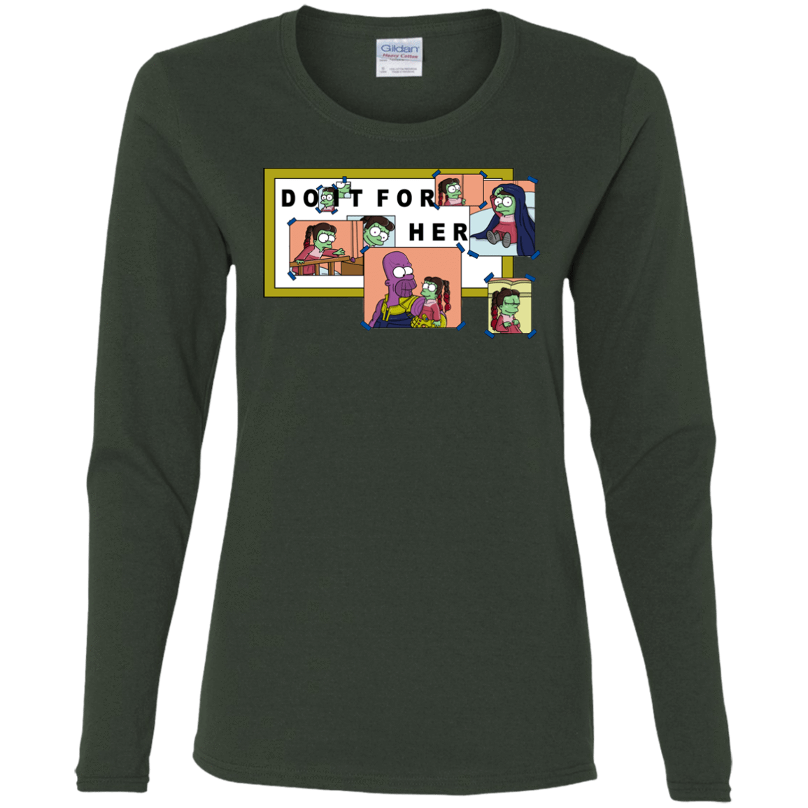 T-Shirts Forest / S Do it for Gamora Women's Long Sleeve T-Shirt