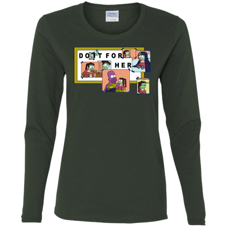 T-Shirts Forest / S Do it for Gamora Women's Long Sleeve T-Shirt