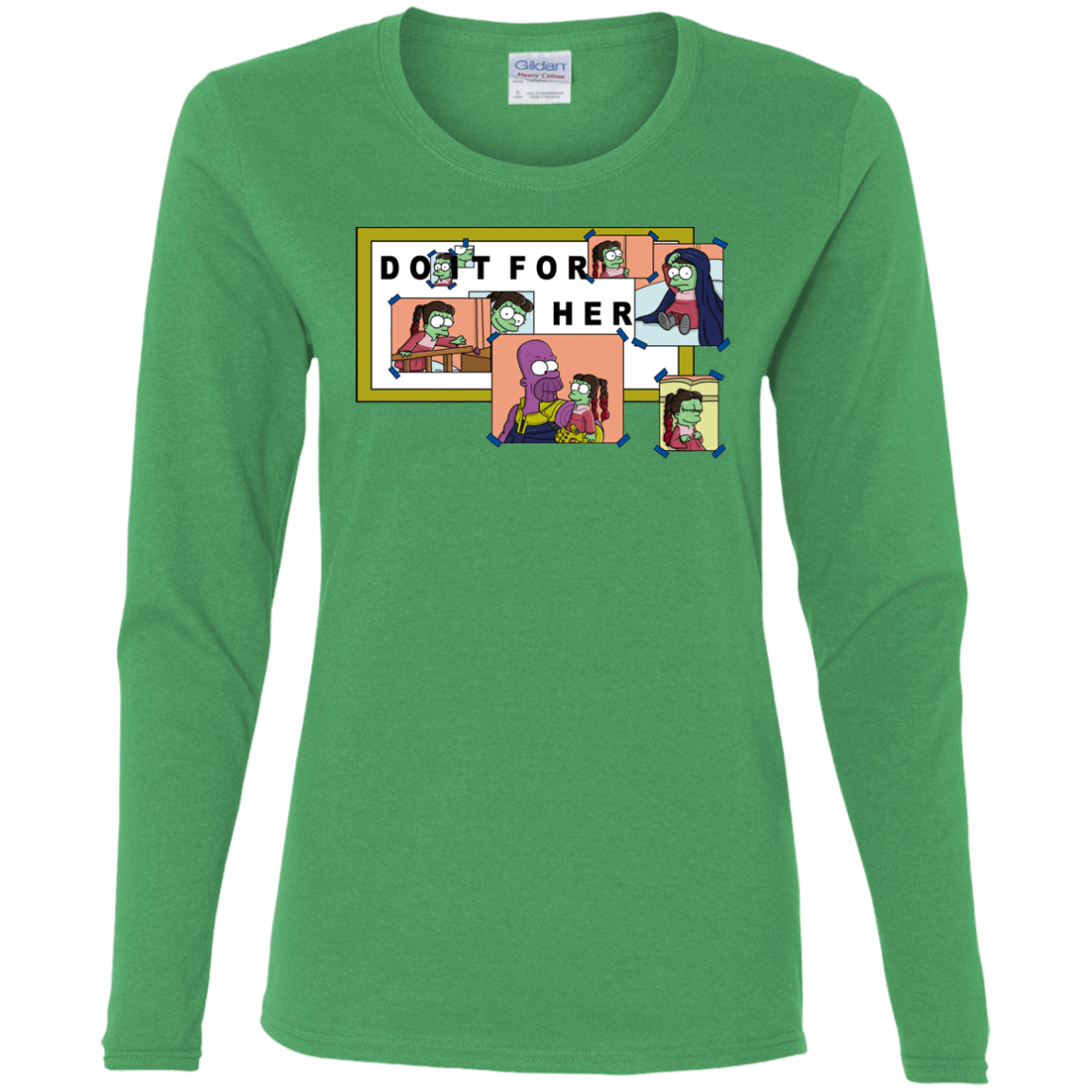 T-Shirts Irish Green / S Do it for Gamora Women's Long Sleeve T-Shirt