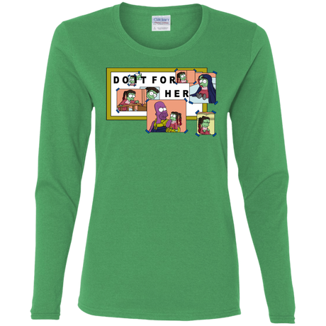 T-Shirts Irish Green / S Do it for Gamora Women's Long Sleeve T-Shirt