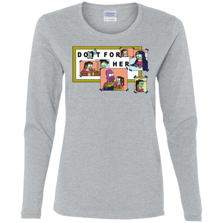 T-Shirts Sport Grey / S Do it for Gamora Women's Long Sleeve T-Shirt
