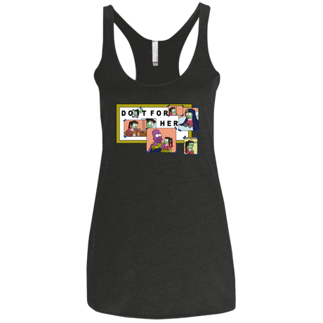 T-Shirts Vintage Black / X-Small Do it for Gamora Women's Triblend Racerback Tank