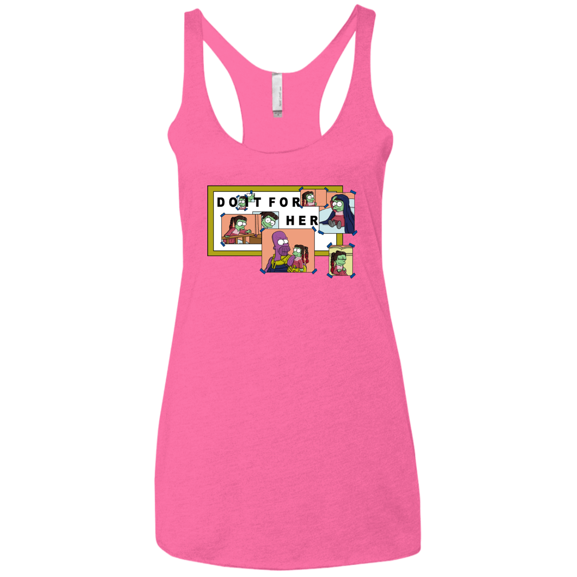 T-Shirts Vintage Pink / X-Small Do it for Gamora Women's Triblend Racerback Tank