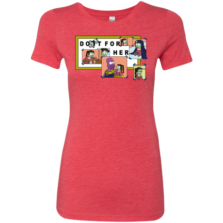 T-Shirts Vintage Red / S Do it for Gamora Women's Triblend T-Shirt