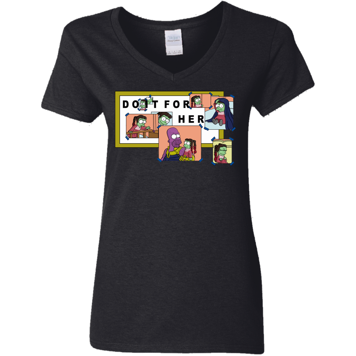 T-Shirts Black / S Do it for Gamora Women's V-Neck T-Shirt