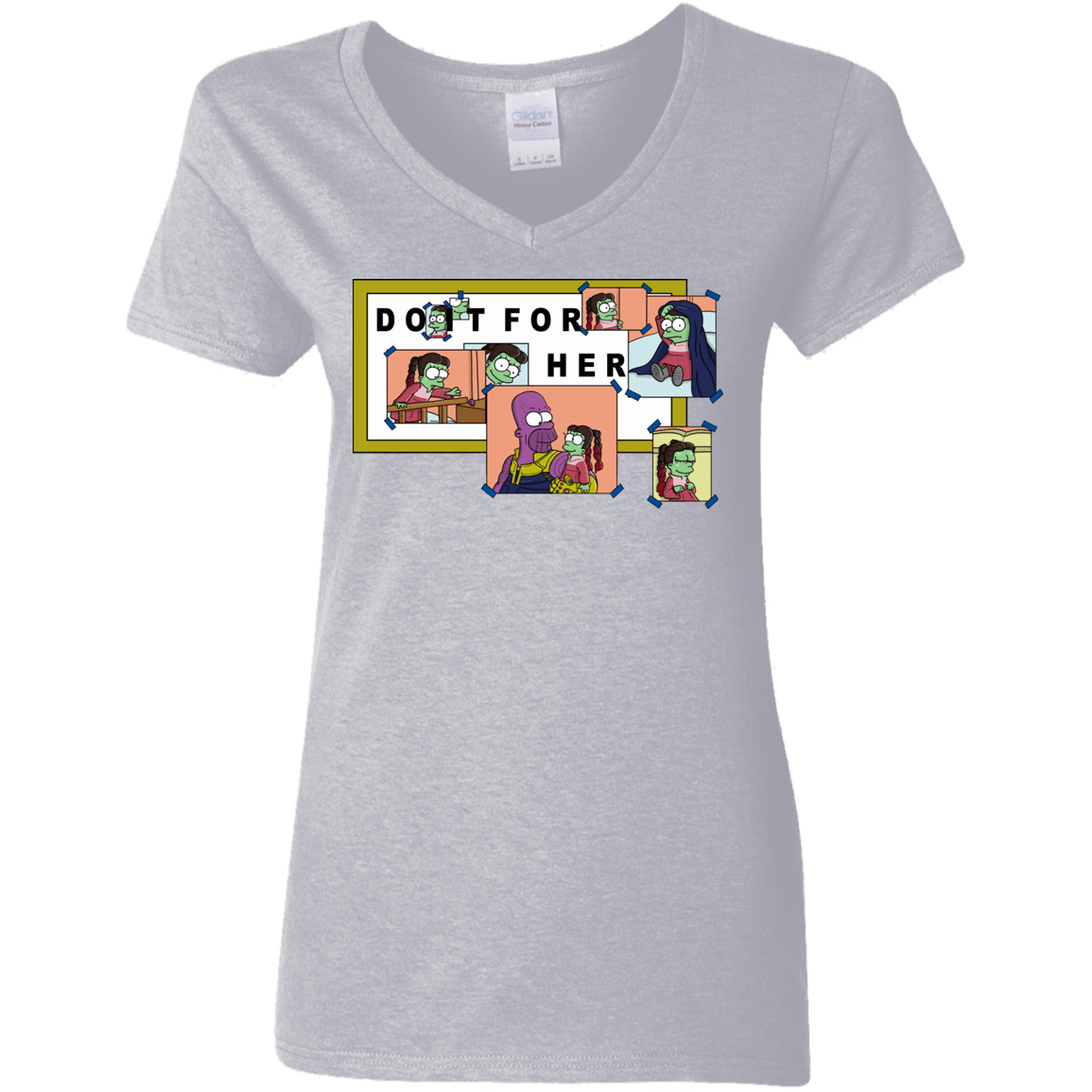 T-Shirts Sport Grey / S Do it for Gamora Women's V-Neck T-Shirt