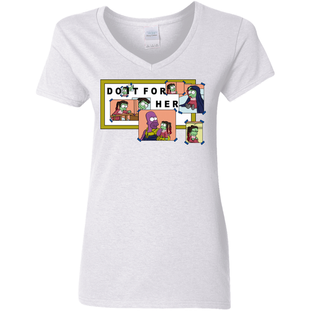 T-Shirts White / S Do it for Gamora Women's V-Neck T-Shirt