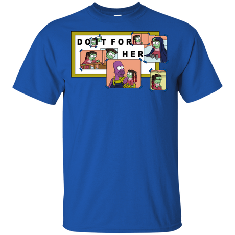 T-Shirts Royal / YXS Do it for Gamora Youth T-Shirt